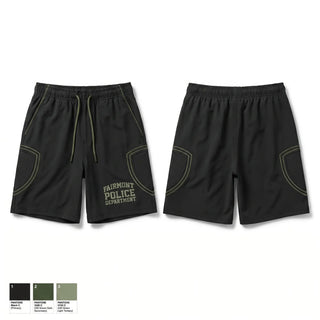 Athletic Shorts With Pockets, Fairmont Police Department, Police, Teamtime, Team time, sublimation, custom sports apparel, team uniforms, spirit wear, spiritwear, sports uniforms, custom shirts, team store, custom team store, fundraiser sports, apparel fundraiser