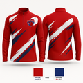 Touchet Redhawks Basketball 16435101 Quarter Zip Jacket - 1