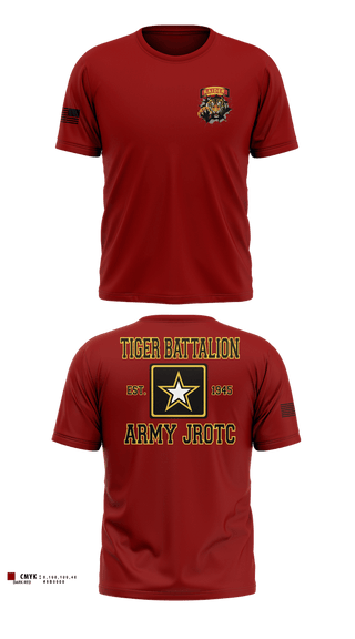 Old School Cotton Feel Shirt, Tiger Battalion, Army, Teamtime, Team time, sublimation, custom sports apparel, team uniforms, spirit wear, spiritwear, sports uniforms, custom shirts, team store, custom team store, fundraiser sports, apparel fundraiser
