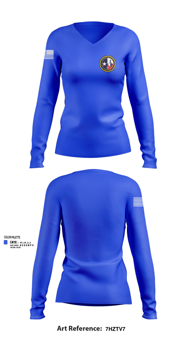 Womens Long Sleeve Vneck Shirt, Texas Division, , Teamtime, Team time, sublimation, custom sports apparel, team uniforms, spirit wear, spiritwear, sports uniforms, custom shirts, team store, custom team store, fundraiser sports, apparel fundraiser