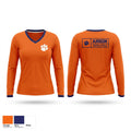 Anson Bearcats Women's Long Sleeve V-neck Shirt - 1