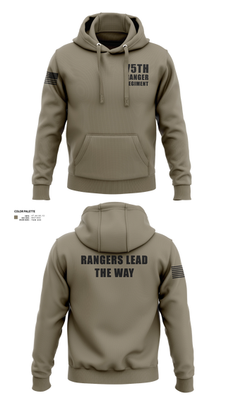 Hoodie, 75th ranger regiment, Army, Teamtime, Team time, sublimation, custom sports apparel, team uniforms, spirit wear, spiritwear, sports uniforms, custom shirts, team store, custom team store, fundraiser sports, apparel fundraiser