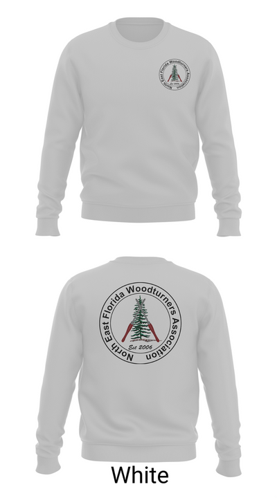 Northeast Florida Woodturning Association 62265388 Crew Neck Sweatshirt - 2