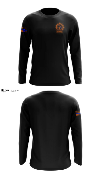 Long Sleeve Performance Shirt, NYPD NARCOTICS K9, Police, Teamtime, Team time, sublimation, custom sports apparel, team uniforms, spirit wear, spiritwear, sports uniforms, custom shirts, team store, custom team store, fundraiser sports, apparel fundraiser
