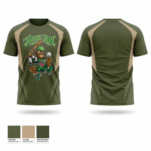 Short Sleeve Performance Shirt, Creakers, Softball, Teamtime, Team time, sublimation, custom sports apparel, team uniforms, spirit wear, spiritwear, sports uniforms, custom shirts, team store, custom team store, fundraiser sports, apparel fundraiser