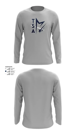 Long Sleeve Shooting Shirt, Tri Star Athletics, Men's Basketball, Teamtime, Team time, sublimation, custom sports apparel, team uniforms, spirit wear, spiritwear, sports uniforms, custom shirts, team store, custom team store, fundraiser sports, apparel fundraiser