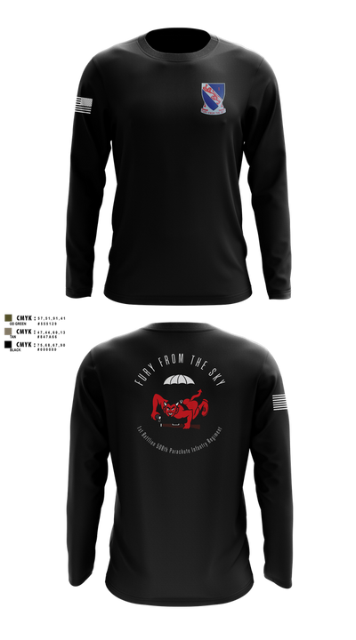 CCo, 1-508PIR (OG) Long Sleeve Performance Shirt 3
