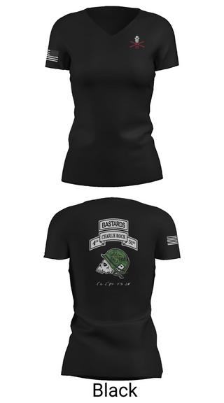 Womens Short Sleeve Vneck Shirt, Charlie Rock, 4-31 IN, 2IBCT, 10MTN, , Teamtime, Team time, sublimation, custom sports apparel, team uniforms, spirit wear, spiritwear, sports uniforms, custom shirts, team store, custom team store, fundraiser sports, apparel fundraiser
