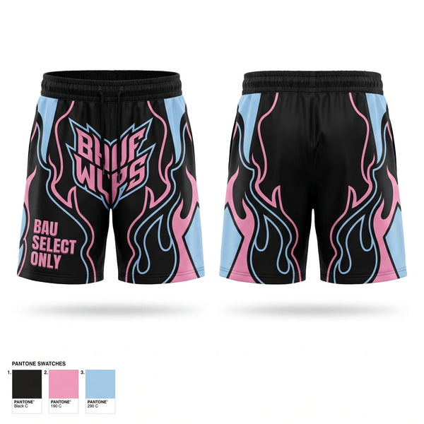 Athletic Shorts With Pockets, BAU SELECT, Men's Basketball, Teamtime, Team time, sublimation, custom sports apparel, team uniforms, spirit wear, spiritwear, sports uniforms, custom shirts, team store, custom team store, fundraiser sports, apparel fundraiser