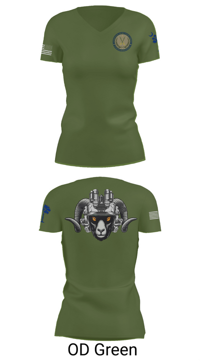 BLACKSHEEP 58862333 Women's Short Sleeve V-neck Shirt - 48