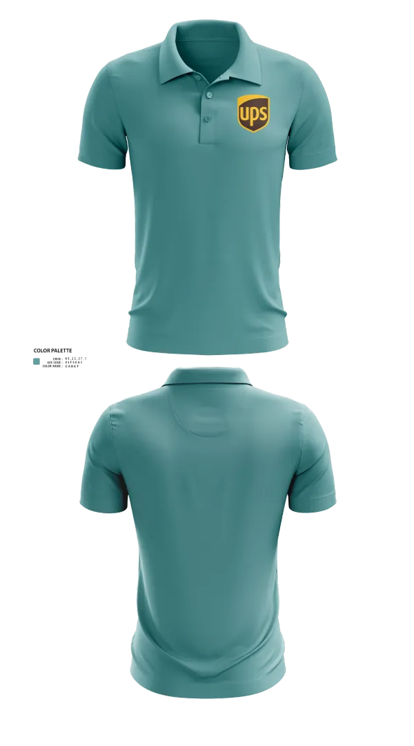 Short Sleeve Performance Polo, UPS, , Teamtime, Team time, sublimation, custom sports apparel, team uniforms, spirit wear, spiritwear, sports uniforms, custom shirts, team store, custom team store, fundraiser sports, apparel fundraiser