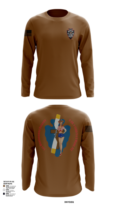 B Co. 1/114th S&S 17480946 Long Sleeve Performance Shirt 103