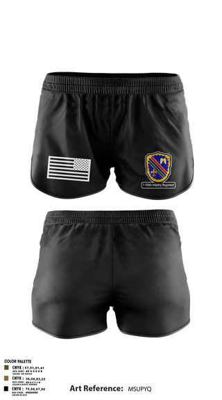 Ranger Panties, Co A, 1st-160th INF, 79th IBCT, , Teamtime, Team time, sublimation, custom sports apparel, team uniforms, spirit wear, spiritwear, sports uniforms, custom shirts, team store, custom team store, fundraiser sports, apparel fundraiser