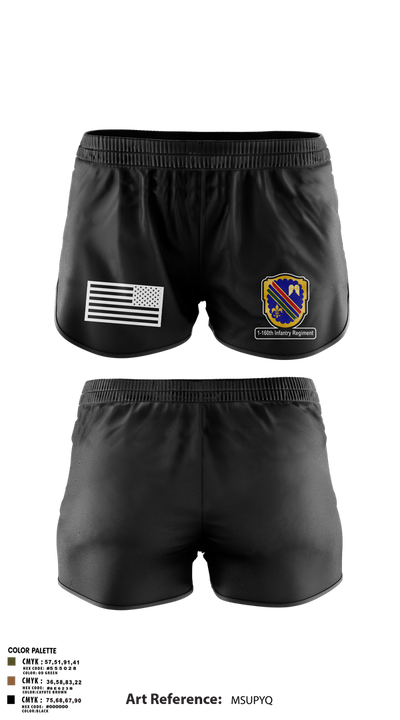 Co A, 1st-160th INF, 79th IBCT 97835057 Ranger Panties - 13