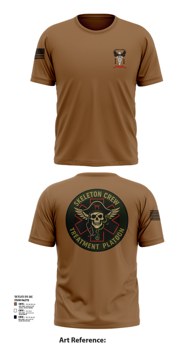 Treatment Platoon 30194736 Short Sleeve Performance Shirt - 21