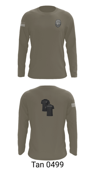 Long Sleeve Performance Shirt, Kent DOC, Police, Teamtime, Team time, sublimation, custom sports apparel, team uniforms, spirit wear, spiritwear, sports uniforms, custom shirts, team store, custom team store, fundraiser sports, apparel fundraiser