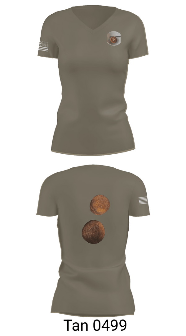 Womens Short Sleeve Vneck Shirt, Thh, Army, Teamtime, Team time, sublimation, custom sports apparel, team uniforms, spirit wear, spiritwear, sports uniforms, custom shirts, team store, custom team store, fundraiser sports, apparel fundraiser