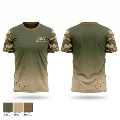 TSA Baseball Short Sleeve Performance Shirt - 1