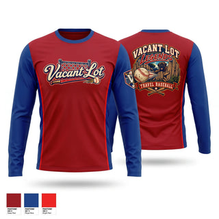 Long Sleeve Performance Shirt, TeamTime - Sports Demo, Baseball, Teamtime, Team time, sublimation, custom sports apparel, team uniforms, spirit wear, spiritwear, sports uniforms, custom shirts, team store, custom team store, fundraiser sports, apparel fundraiser