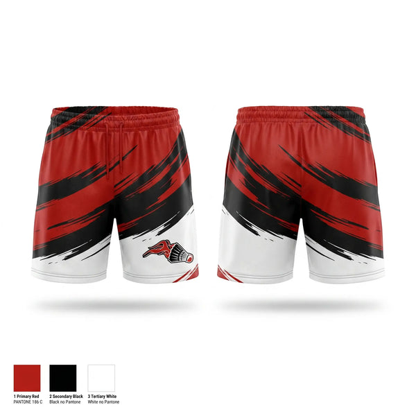 Athletic Shorts With Pockets, Montgomery Badminton, Tennis, Teamtime, Team time, sublimation, custom sports apparel, team uniforms, spirit wear, spiritwear, sports uniforms, custom shirts, team store, custom team store, fundraiser sports, apparel fundraiser