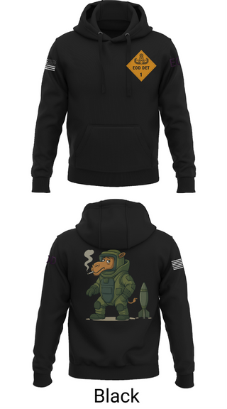 Hoodie, 1st EOD DET, , Teamtime, Team time, sublimation, custom sports apparel, team uniforms, spirit wear, spiritwear, sports uniforms, custom shirts, team store, custom team store, fundraiser sports, apparel fundraiser