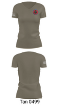 208th MCAS 6752981 Women's Short Sleeve V-neck Shirt - 65