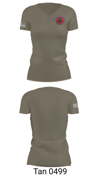 Womens Short Sleeve Vneck Shirt, 208th MCAS, National Guard, Teamtime, Team time, sublimation, custom sports apparel, team uniforms, spirit wear, spiritwear, sports uniforms, custom shirts, team store, custom team store, fundraiser sports, apparel fundraiser