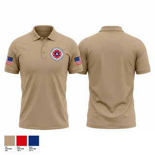 Short Sleeve Performance Polo, ASONABIBO, Fire Department, Teamtime, Team time, sublimation, custom sports apparel, team uniforms, spirit wear, spiritwear, sports uniforms, custom shirts, team store, custom team store, fundraiser sports, apparel fundraiser
