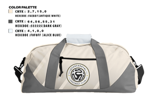 Duffle Bag, Intercoastal FC, Men's Soccer, Teamtime, Team time, sublimation, custom sports apparel, team uniforms, spirit wear, spiritwear, sports uniforms, custom shirts, team store, custom team store, fundraiser sports, apparel fundraiser
