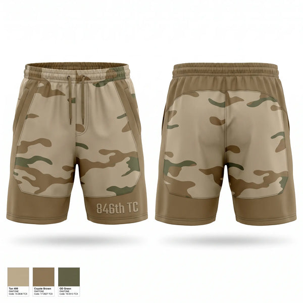 Athletic Shorts With Pockets, 846th TC, Army, Teamtime, Team time, sublimation, custom sports apparel, team uniforms, spirit wear, spiritwear, sports uniforms, custom shirts, team store, custom team store, fundraiser sports, apparel fundraiser