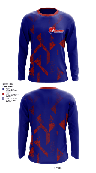 Long Sleeve Performance Shirt, Ohio Hockey Project Club, Ice Hockey, Teamtime, Team time, sublimation, custom sports apparel, team uniforms, spirit wear, spiritwear, sports uniforms, custom shirts, team store, custom team store, fundraiser sports, apparel fundraiser