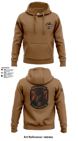 Hoodie, Bravo 3-6 ADA, Army, Teamtime, Team time, sublimation, custom sports apparel, team uniforms, spirit wear, spiritwear, sports uniforms, custom shirts, team store, custom team store, fundraiser sports, apparel fundraiser