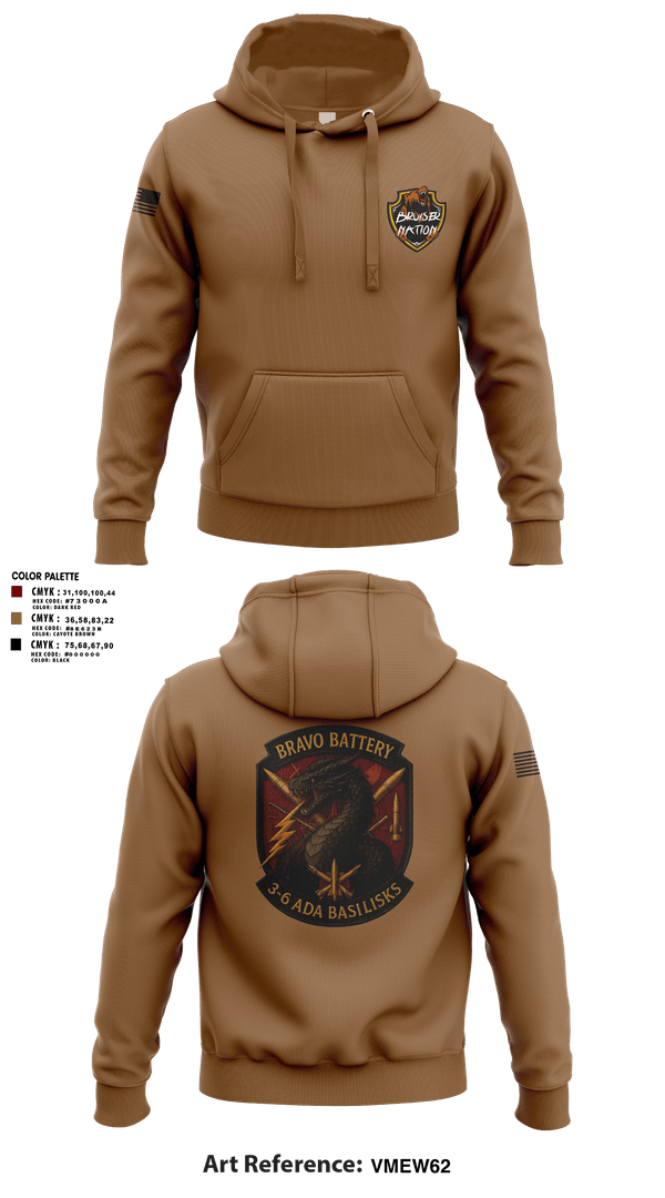 Hoodie, Bravo 3-6 ADA, Army, Teamtime, Team time, sublimation, custom sports apparel, team uniforms, spirit wear, spiritwear, sports uniforms, custom shirts, team store, custom team store, fundraiser sports, apparel fundraiser