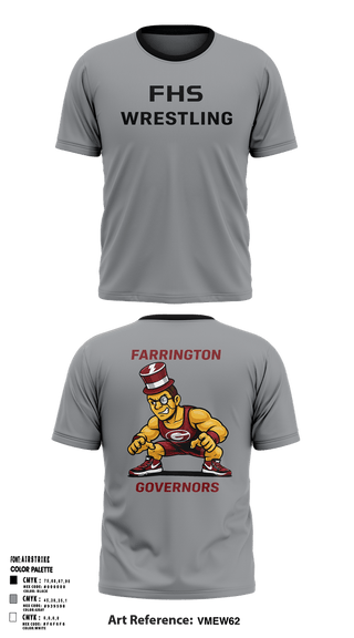 Short Sleeve Performance Shirt, Farrington GOVs, Wrestling, Teamtime, Team time, sublimation, custom sports apparel, team uniforms, spirit wear, spiritwear, sports uniforms, custom shirts, team store, custom team store, fundraiser sports, apparel fundraiser