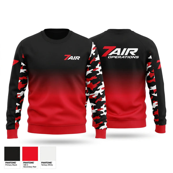 Crew Neck Sweatshirt, 7Air, , Teamtime, Team time, sublimation, custom sports apparel, team uniforms, spirit wear, spiritwear, sports uniforms, custom shirts, team store, custom team store, fundraiser sports, apparel fundraiser