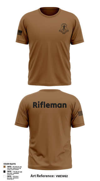 Old School Cotton Feel Shirt, Pershing Rifles, Army, Teamtime, Team time, sublimation, custom sports apparel, team uniforms, spirit wear, spiritwear, sports uniforms, custom shirts, team store, custom team store, fundraiser sports, apparel fundraiser