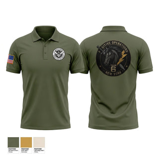 Short Sleeve Performance Polo, Fugitive Operations, Police, Teamtime, Team time, sublimation, custom sports apparel, team uniforms, spirit wear, spiritwear, sports uniforms, custom shirts, team store, custom team store, fundraiser sports, apparel fundraiser
