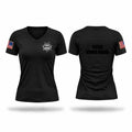 YSCO HONOR GUARD Women's Short Sleeve V-neck Shirt - 1