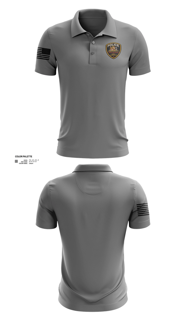 Short Sleeve Performance Polo, MTA, Police, Teamtime, Team time, sublimation, custom sports apparel, team uniforms, spirit wear, spiritwear, sports uniforms, custom shirts, team store, custom team store, fundraiser sports, apparel fundraiser