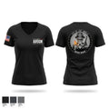Arson Squad 97758203 Women's Short Sleeve V-neck Shirt - 1