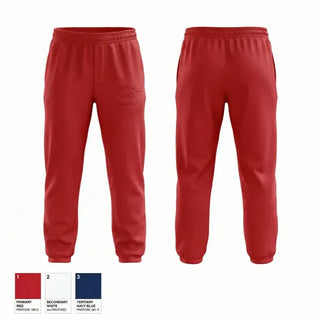 Sweatpants, WYCO 307 Reds, Baseball, Teamtime, Team time, sublimation, custom sports apparel, team uniforms, spirit wear, spiritwear, sports uniforms, custom shirts, team store, custom team store, fundraiser sports, apparel fundraiser