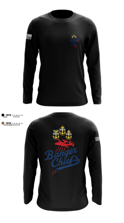 VAW-117 15130068 Long Sleeve Performance Shirt 3