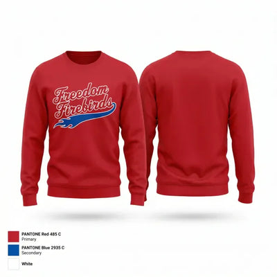 Freedom Firebirds 81579357 Crew Neck Sweatshirt - 2