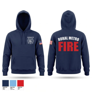 Hoodie, RURAL METRO FIRE DEPARTMENT, Fire Department, Teamtime, Team time, sublimation, custom sports apparel, team uniforms, spirit wear, spiritwear, sports uniforms, custom shirts, team store, custom team store, fundraiser sports, apparel fundraiser