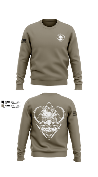 Crew Neck Sweatshirt, CJTF-HOA, Army, Teamtime, Team time, sublimation, custom sports apparel, team uniforms, spirit wear, spiritwear, sports uniforms, custom shirts, team store, custom team store, fundraiser sports, apparel fundraiser