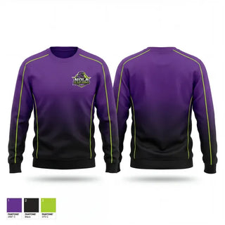 Crew Neck Sweatshirt, NOLA Black Hawks, Men's Basketball, Teamtime, Team time, sublimation, custom sports apparel, team uniforms, spirit wear, spiritwear, sports uniforms, custom shirts, team store, custom team store, fundraiser sports, apparel fundraiser