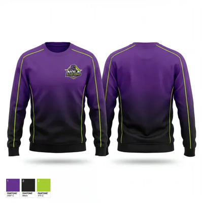 NOLA Black Hawks 6850608 Crew Neck Sweatshirt - 1