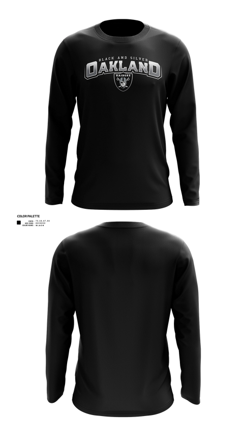 Long Sleeve Performance Shirt, RAIDERS, Army, Teamtime, Team time, sublimation, custom sports apparel, team uniforms, spirit wear, spiritwear, sports uniforms, custom shirts, team store, custom team store, fundraiser sports, apparel fundraiser