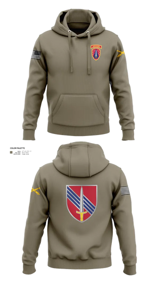 Hoodie, HHB 4th BN, 3rd SFAB, , Teamtime, Team time, sublimation, custom sports apparel, team uniforms, spirit wear, spiritwear, sports uniforms, custom shirts, team store, custom team store, fundraiser sports, apparel fundraiser