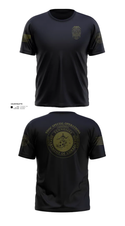 TDOC SPECIAL OPERATIONS 52913563 Old School Cotton Feel Shirt - 21